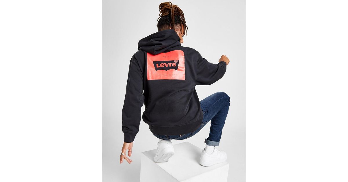 levis box logo hoodie