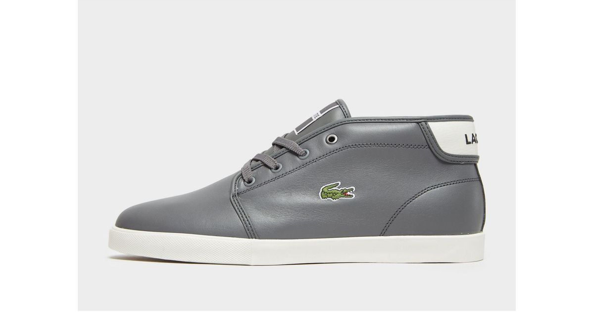 lacoste ampthill white leather