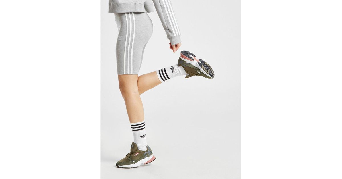 adidas 3 stripe cycling shorts