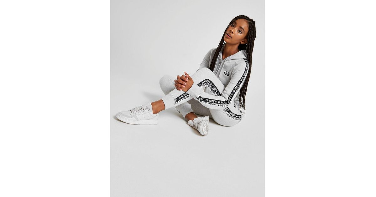 adidas originals tape fleece pants