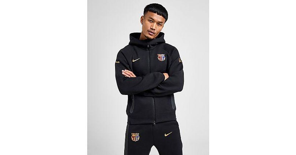 fc barcelona tech hoodie