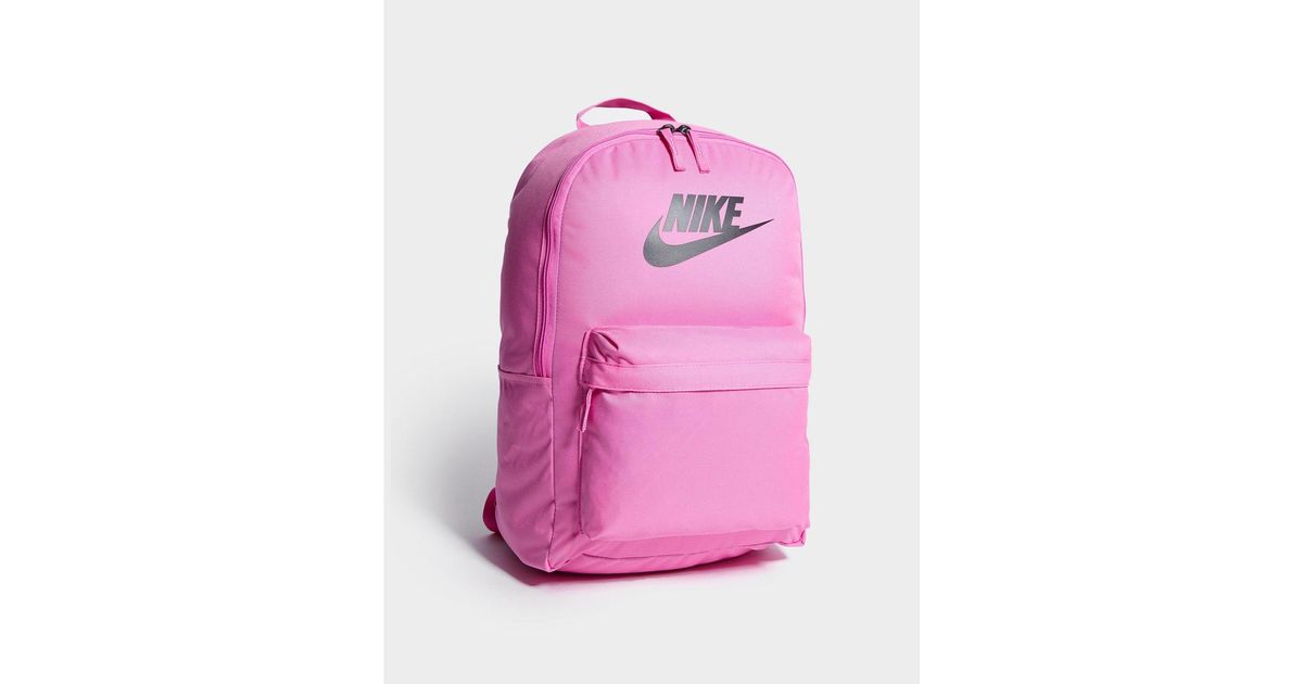 nike heritage backpack pink