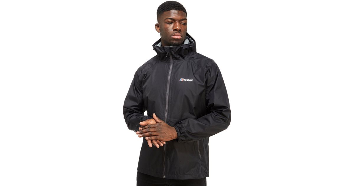 berghaus men's deluge light waterproof jacket