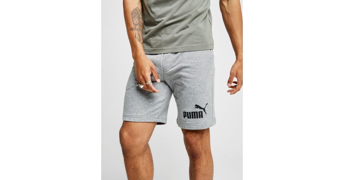 puma fleece shorts