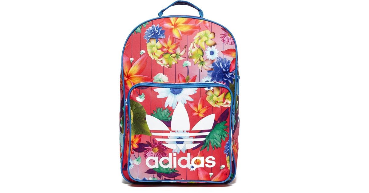 colourful adidas backpack