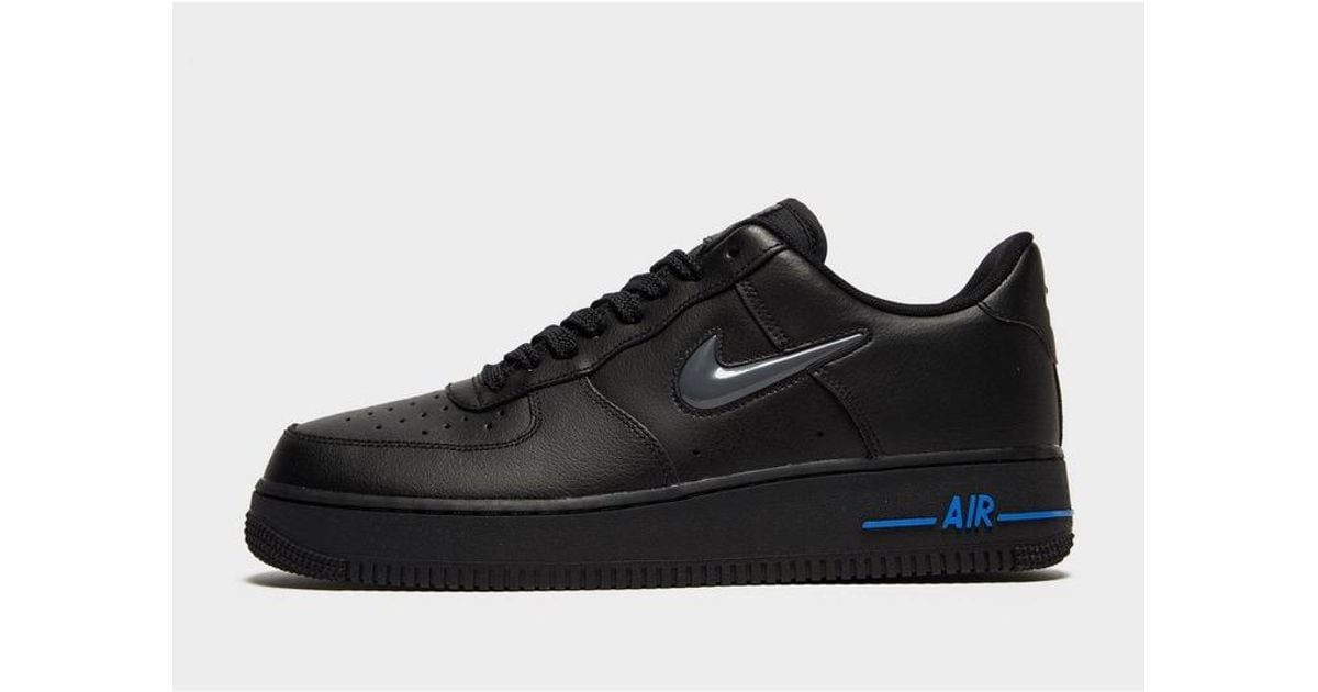 nike air force 1 essential jewel black and white