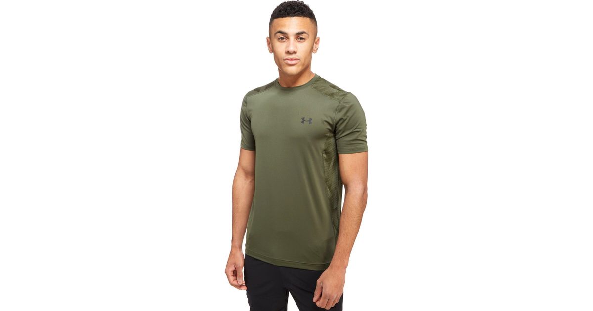 dark green under armour t shirt