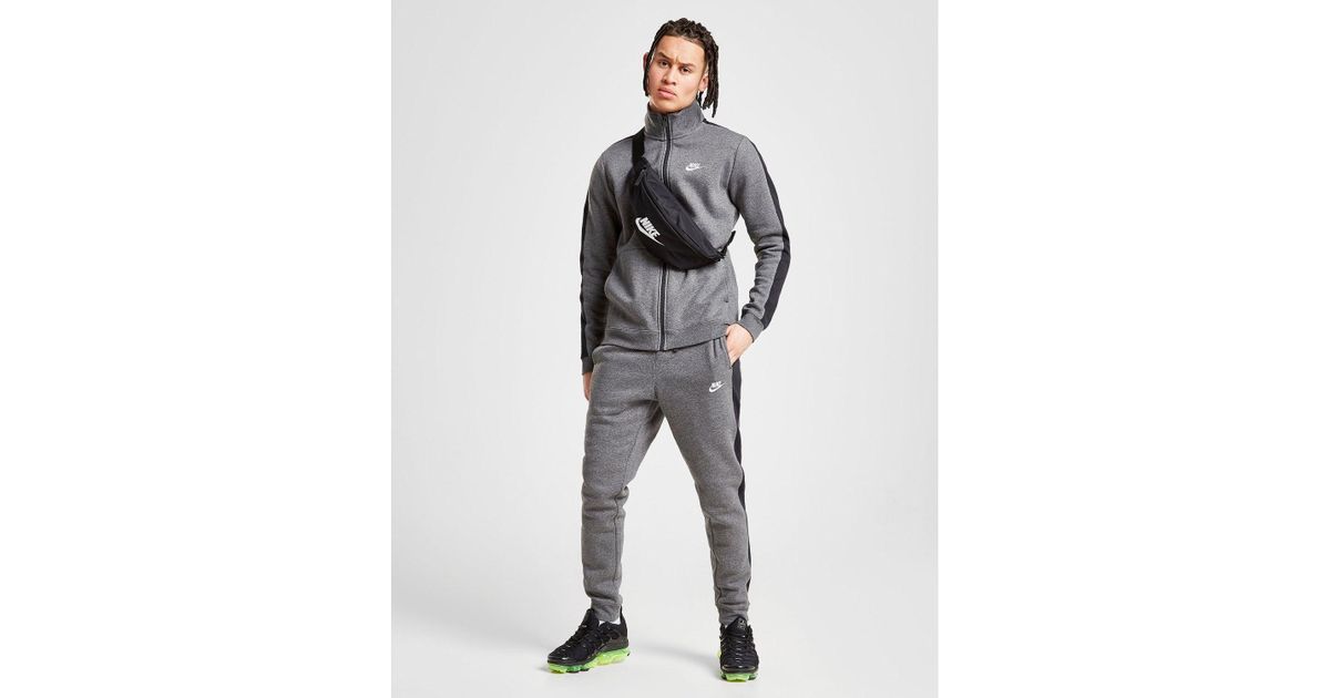 Nike League Fleece Tracksuit in Grey 