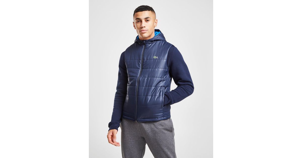 lacoste padded gilet