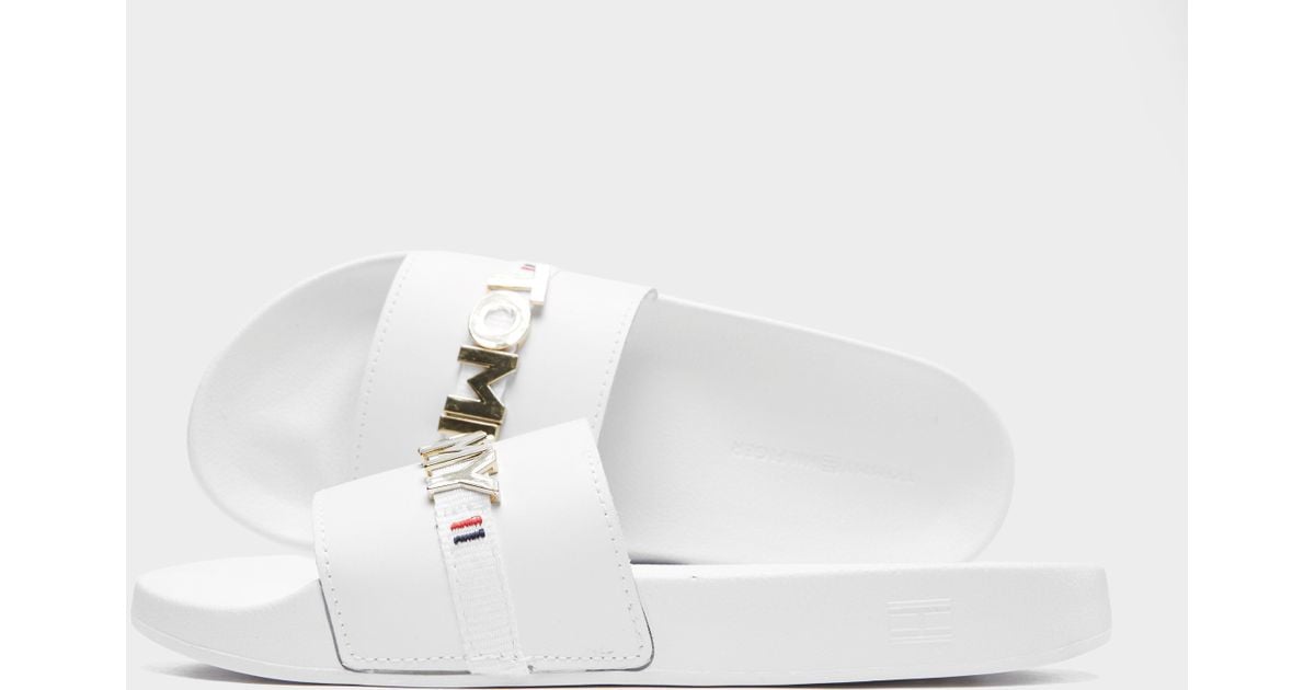 Tommy Hilfiger Synthetic Beach Slides 