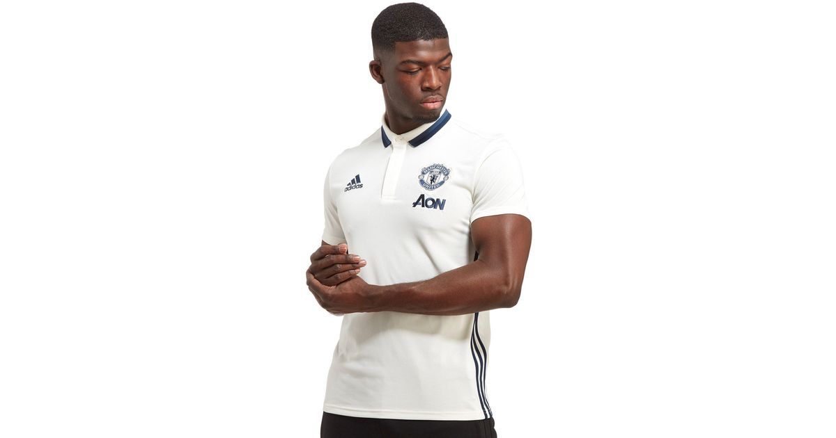 adidas manchester united polo shirt
