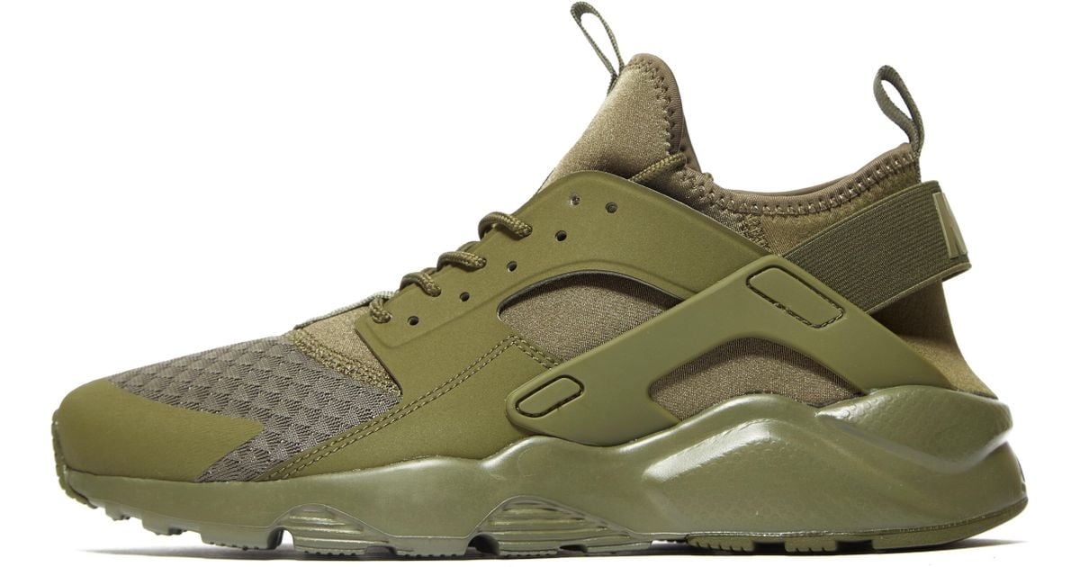 nike air huarache olive green