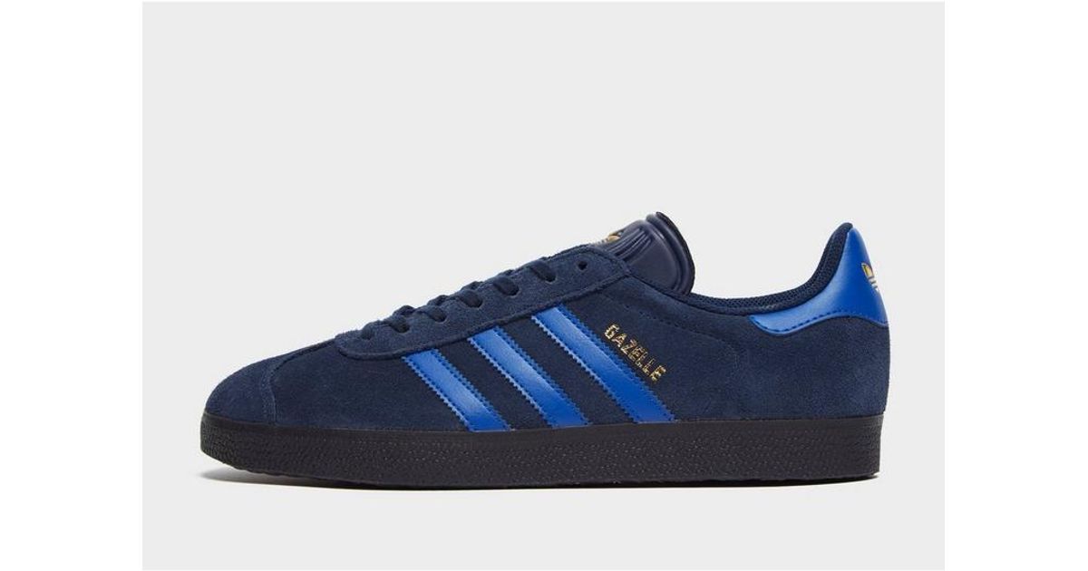 navy blue gazelles