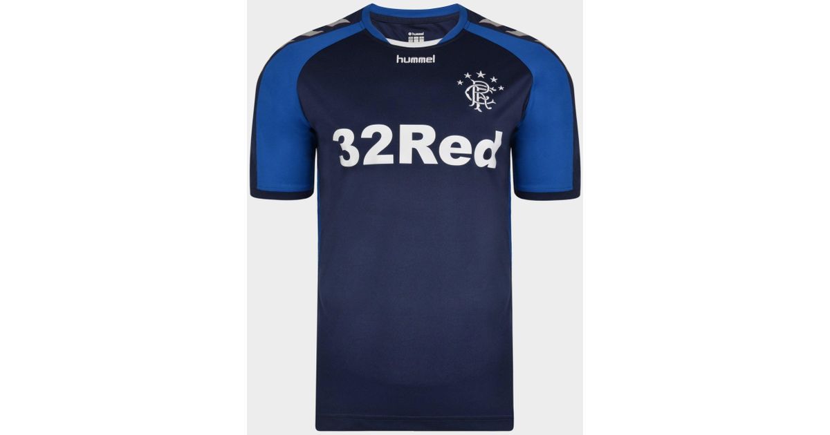 navy blue rangers jersey