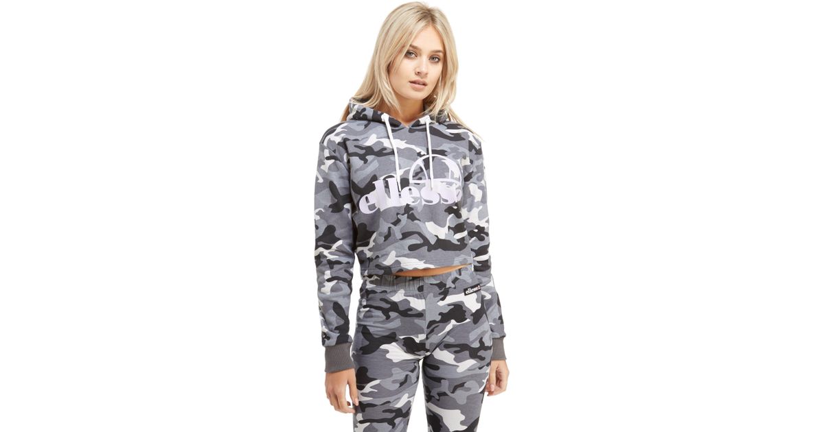 ellesse camo hoodie