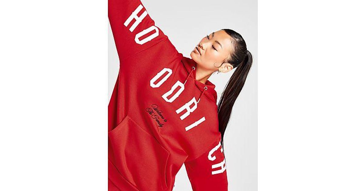 Hoodrich Match Hoodie in Red Lyst UK