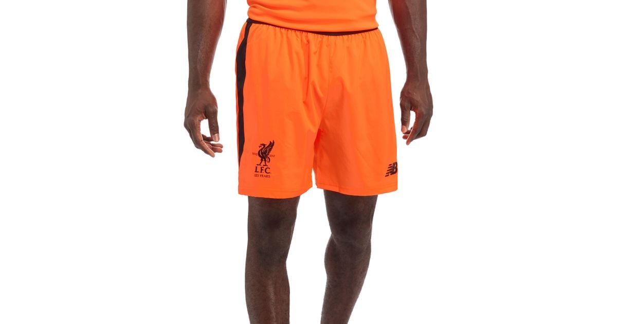 liverpool orange shorts