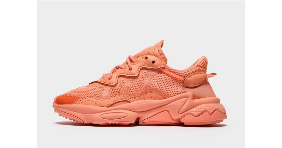 adidas Originals Suede Ozweego in Orange - Lyst