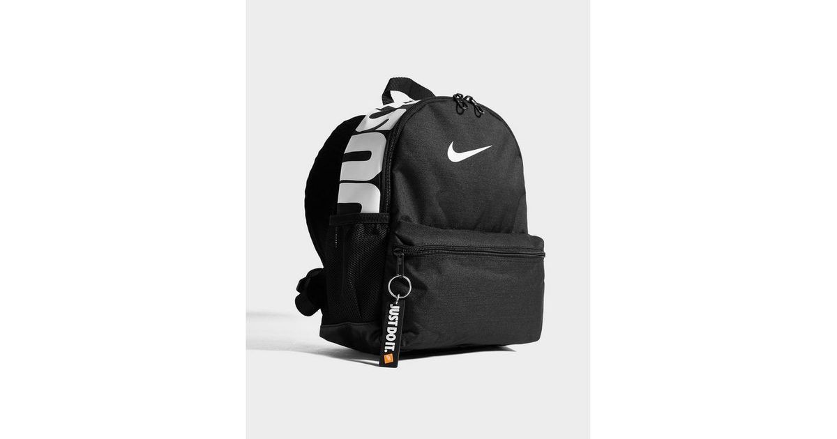 nike just do it mini backpack black