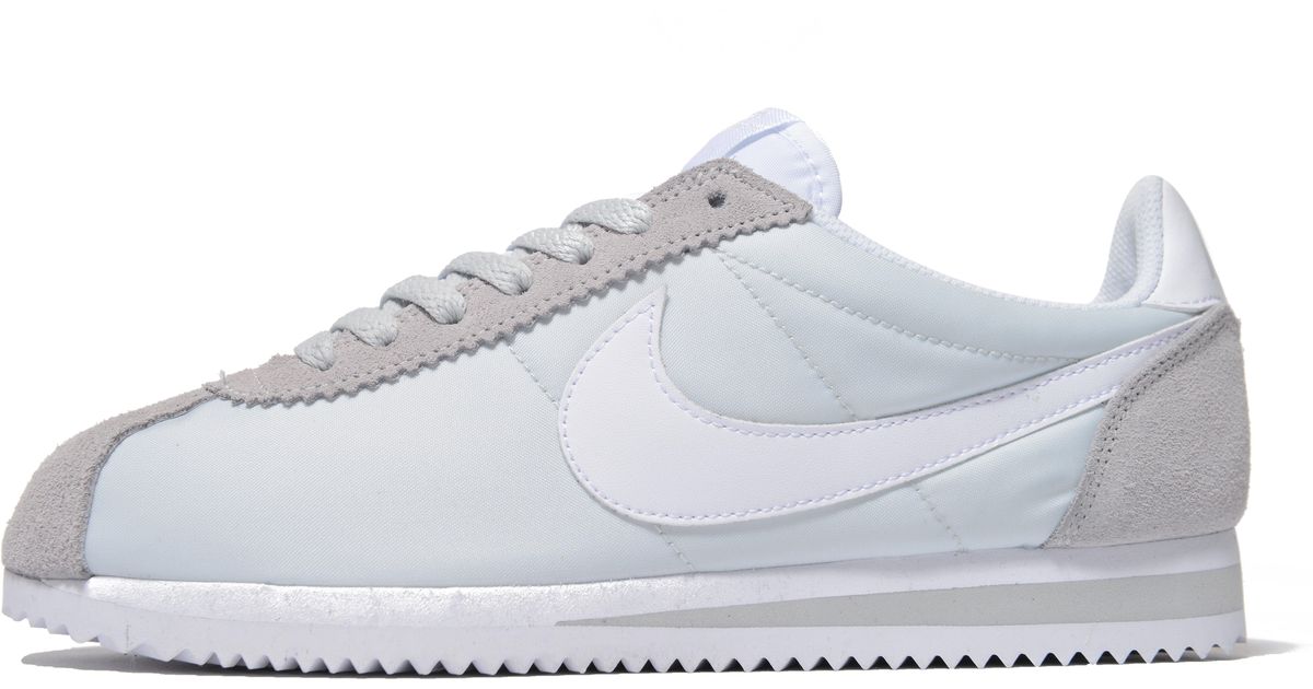 nike mens cortez white