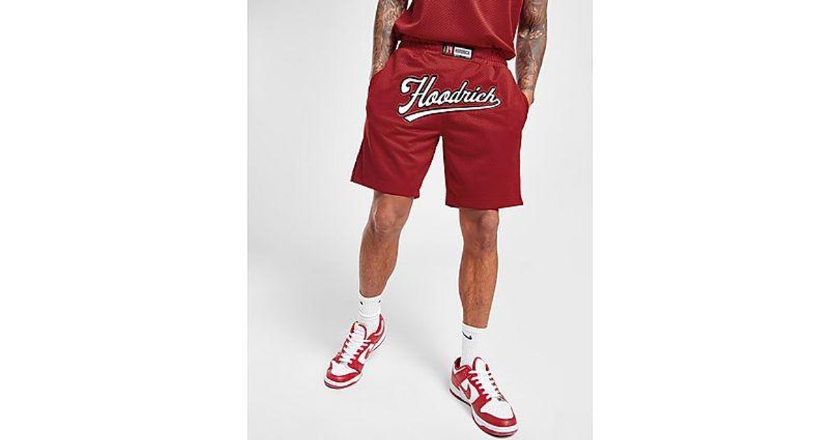 Stadium Basketball Shorts da Uomo di Hoodrich in Rosso | Lyst