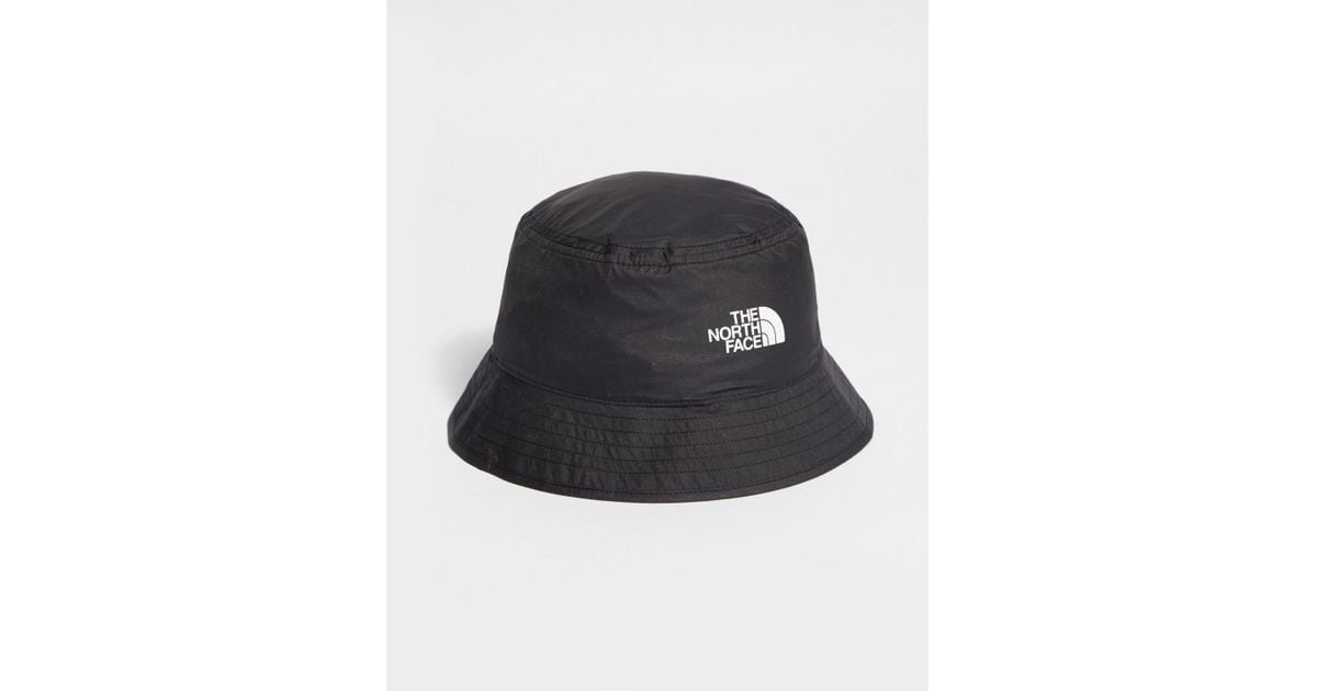 black north face bucket hat