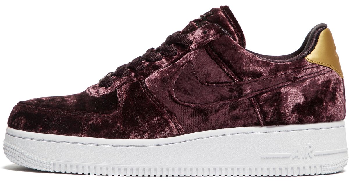 nike air force 1 velvet