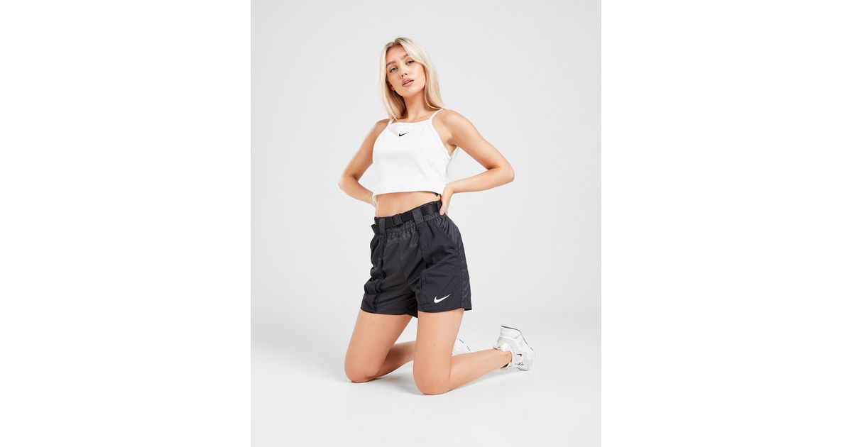 nike swoosh woven shorts