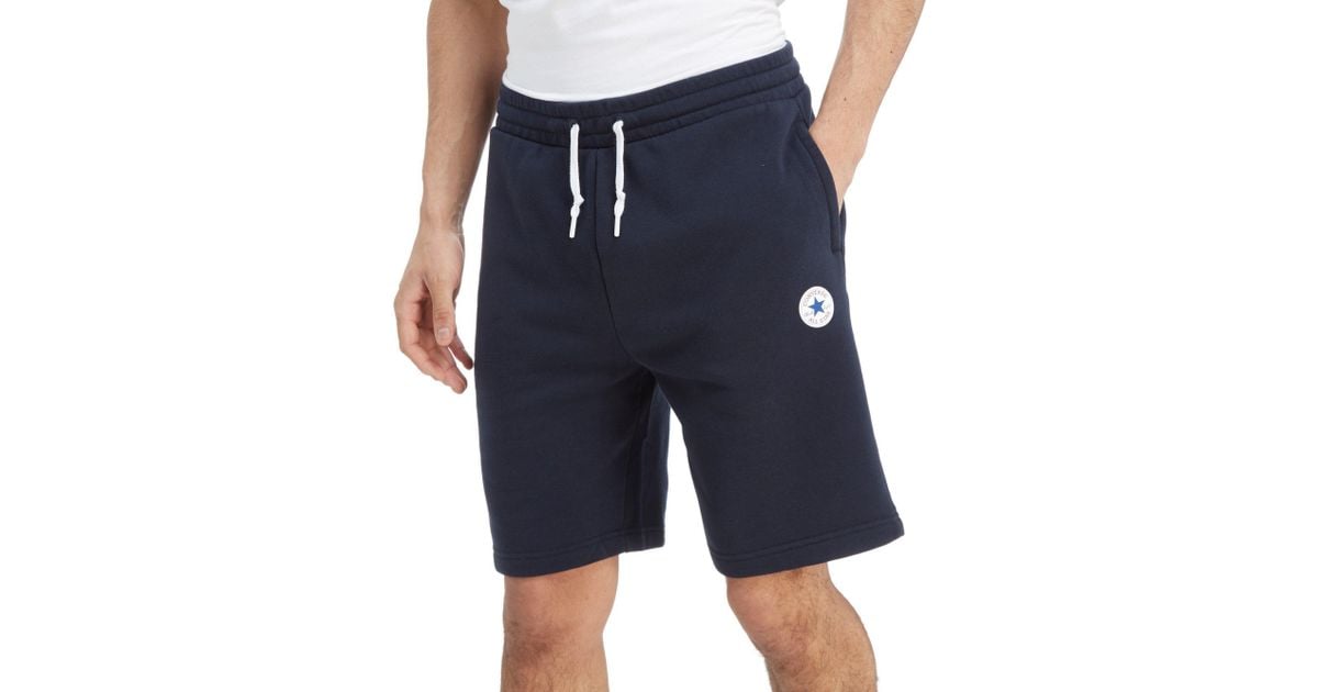 converse fleece shorts