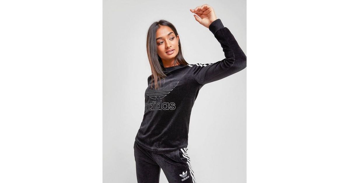 adidas velvet long sleeve