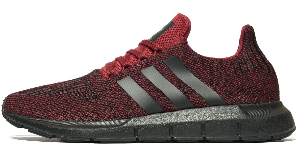 adidas swift run mens burgundy