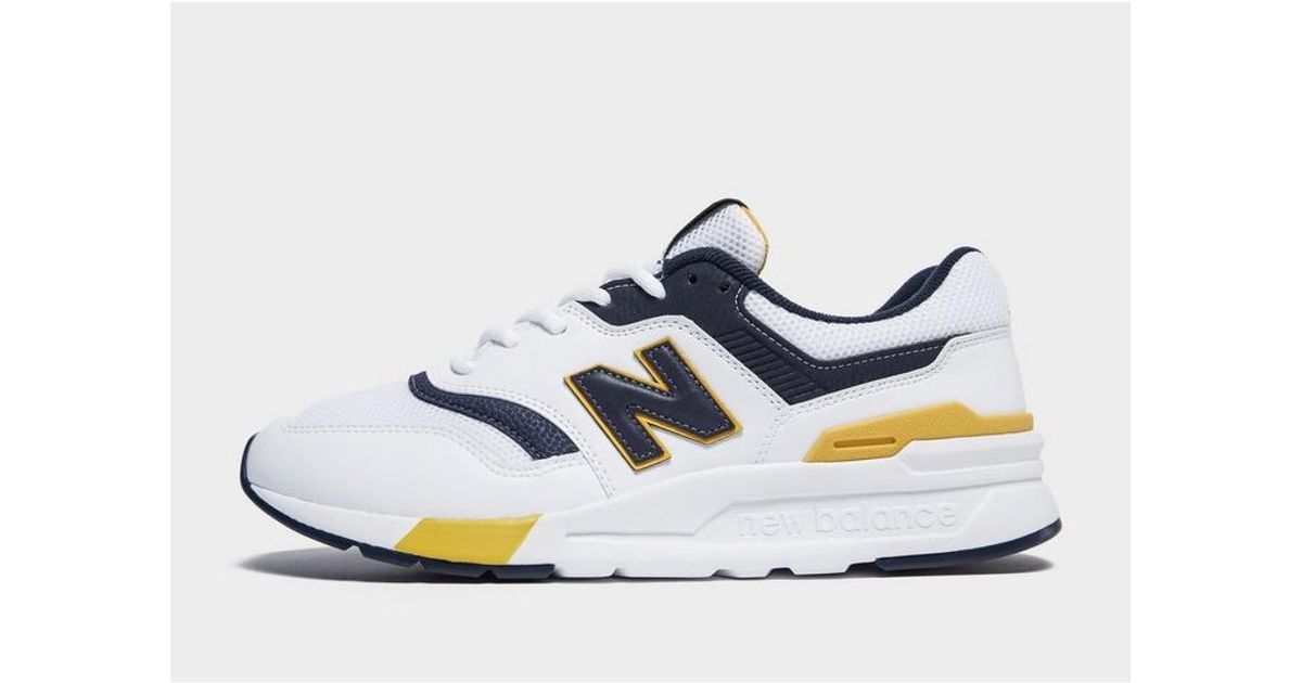 new balance 997h yellow navy