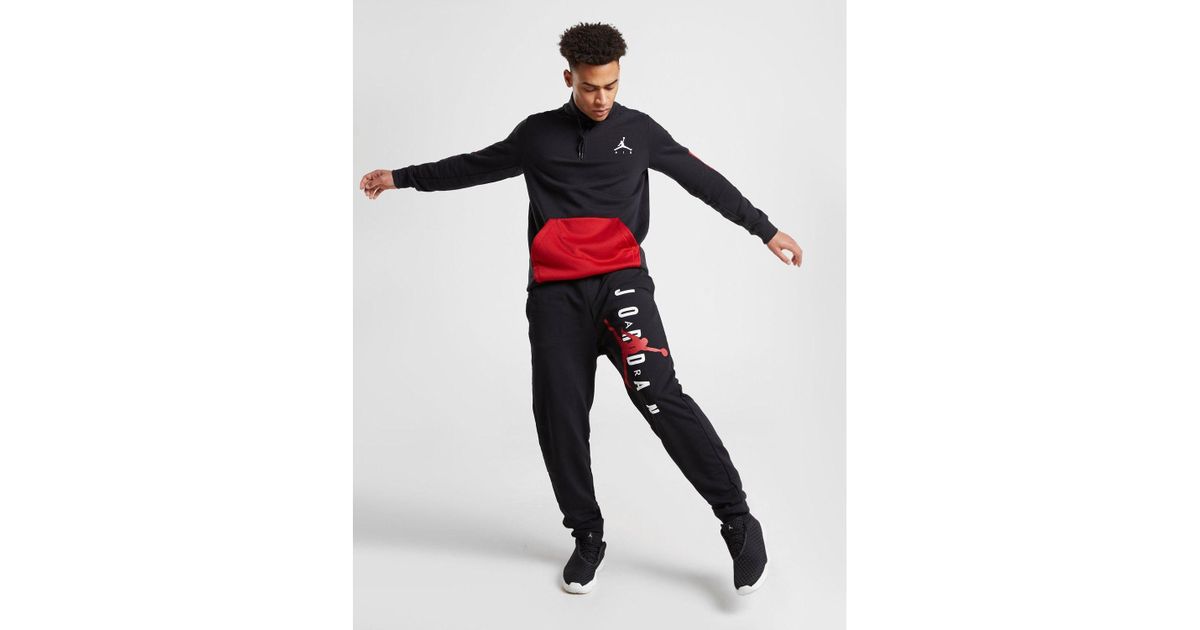 jordan jumpman air fleece pants red