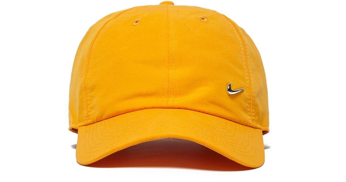 orange nike baseball cap