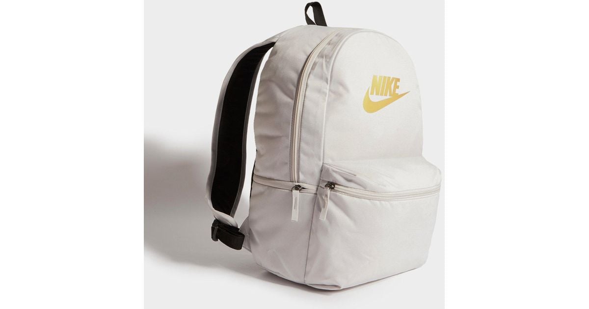 nike sportswear heritage metallic backpack