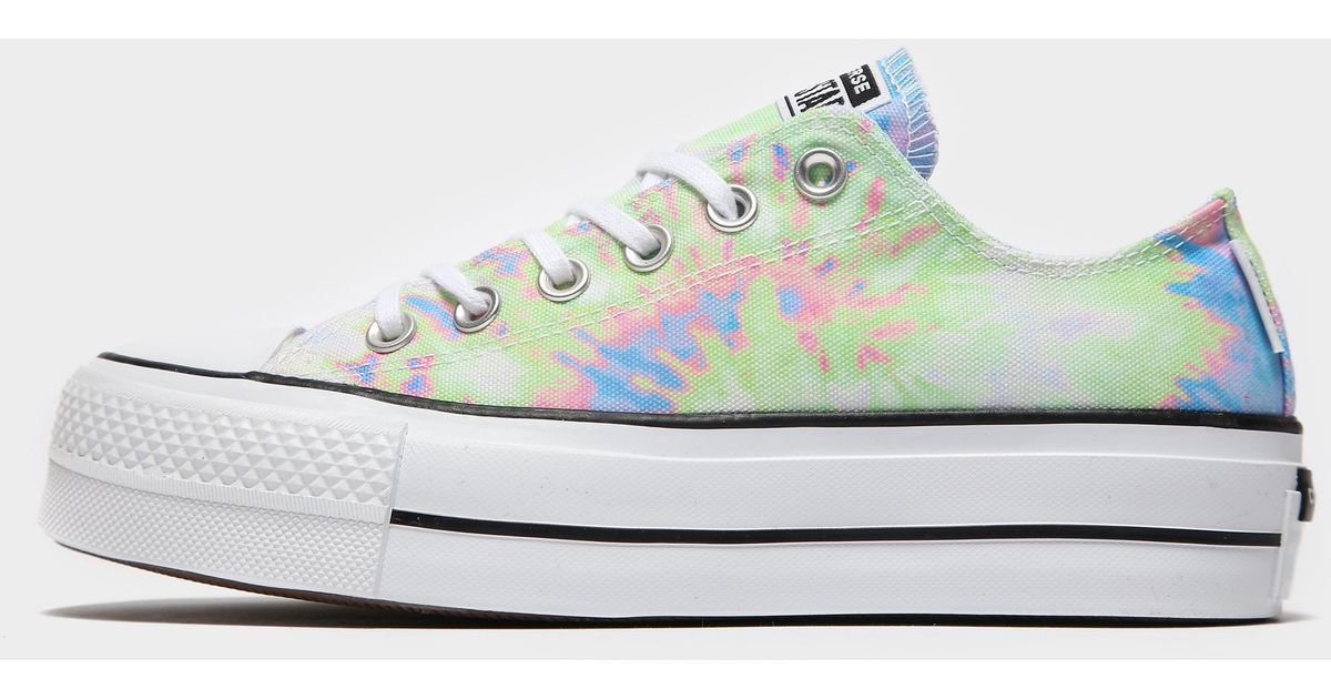 Converse all star hi lift tie dye para mujer Clearance