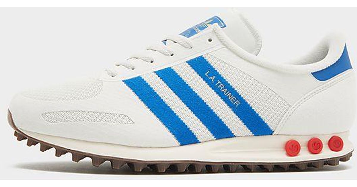 adidas Originals La Trainer in Blue Lyst UK