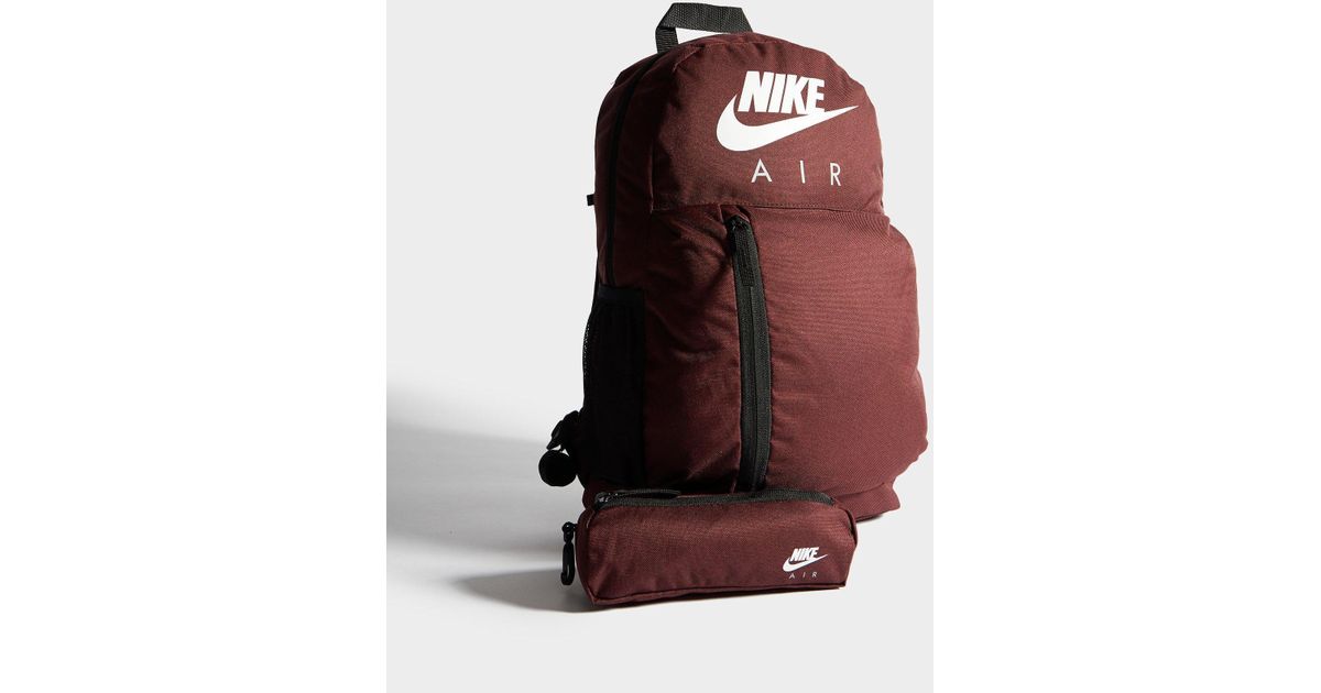 maroon nike backpack