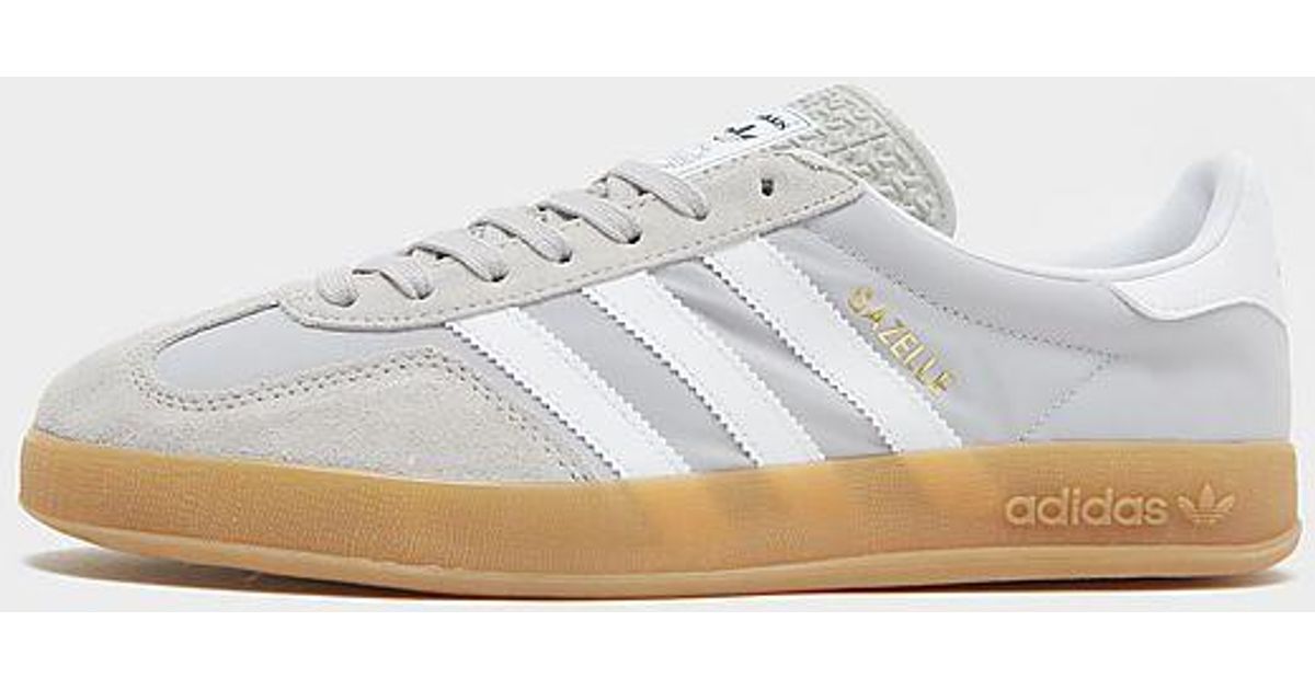 adidas Originals Gazelle Indoor in White for Men | Lyst UK