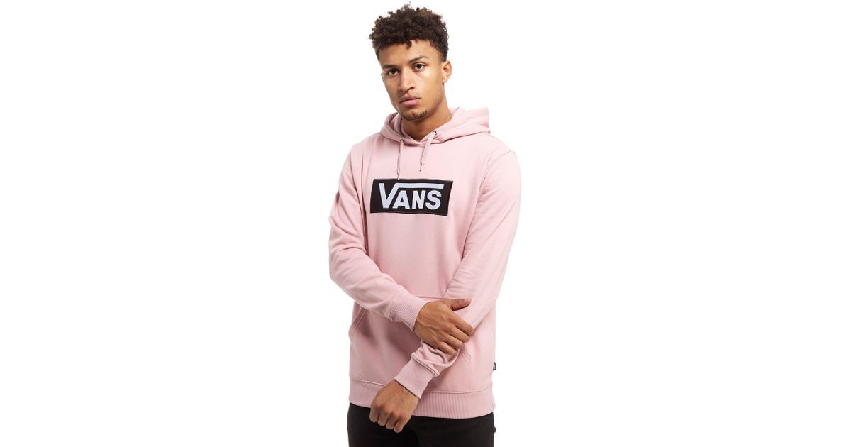 vans light pink hoodie