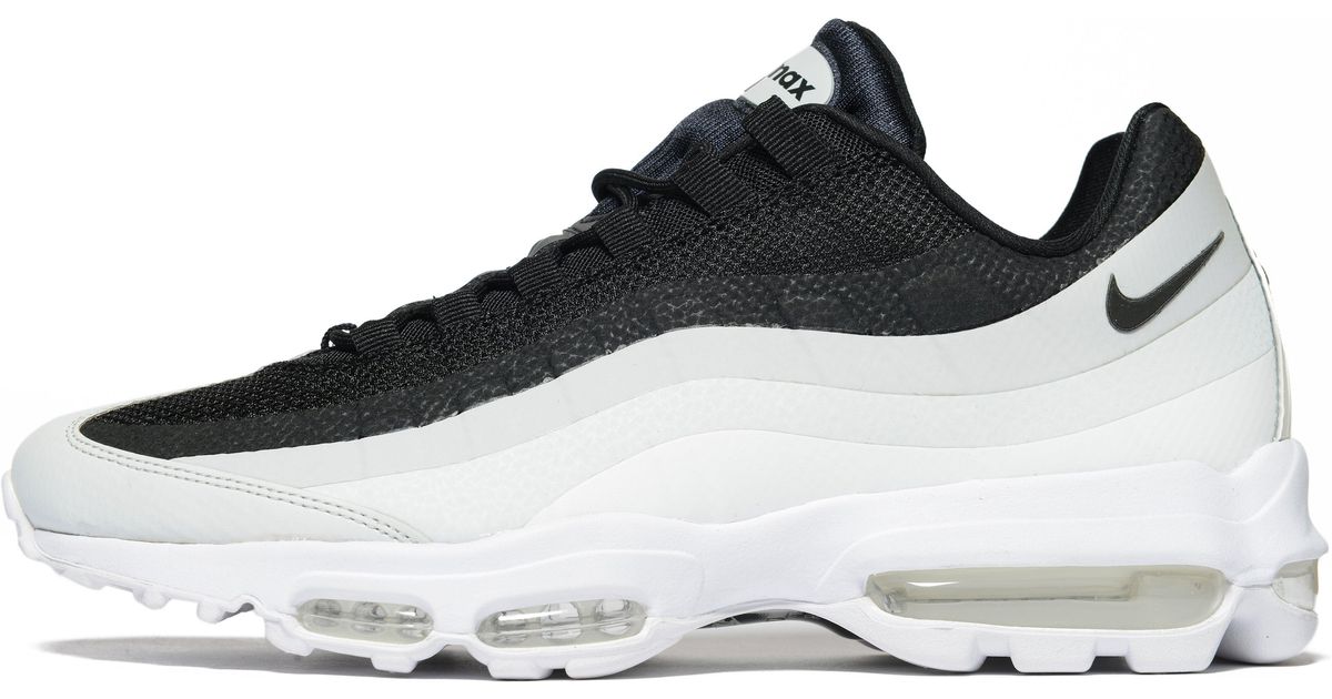 air max 95 ultra essential black and white