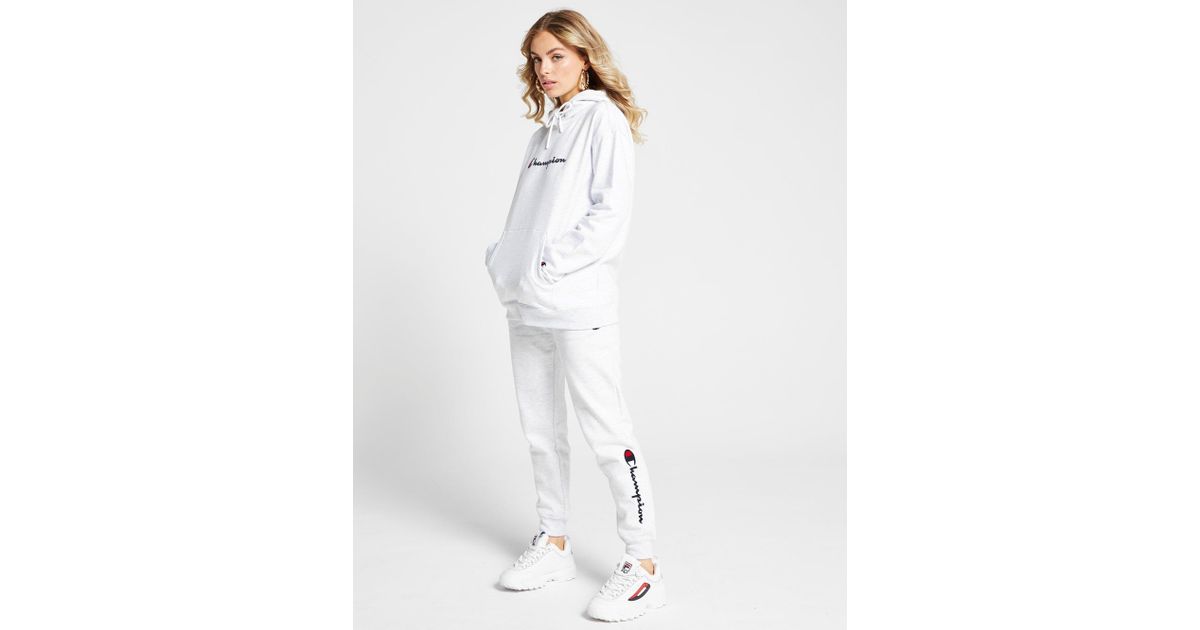 champion script logo joggers