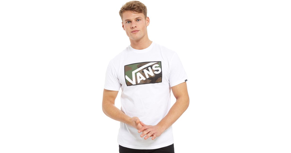 camo vans t shirt