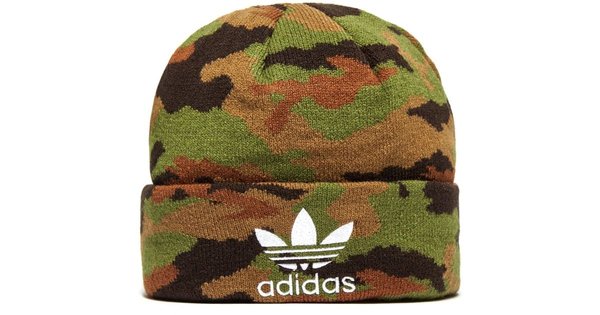 adidas Originals Camouflage Beanie Hat 