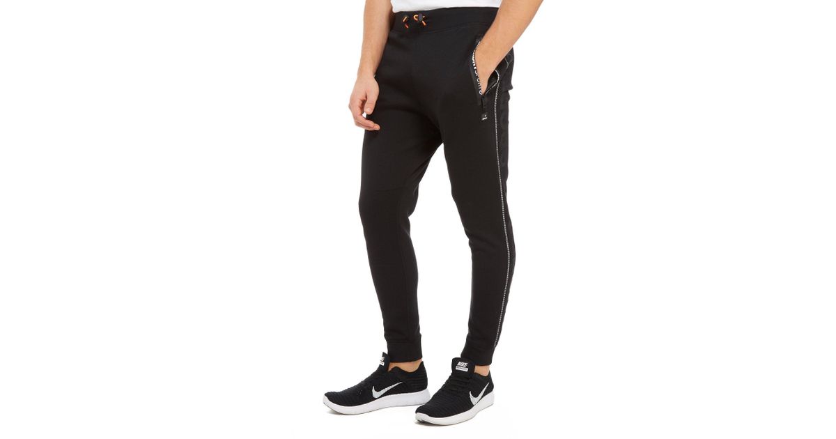 superdry mens gym tech slim joggers