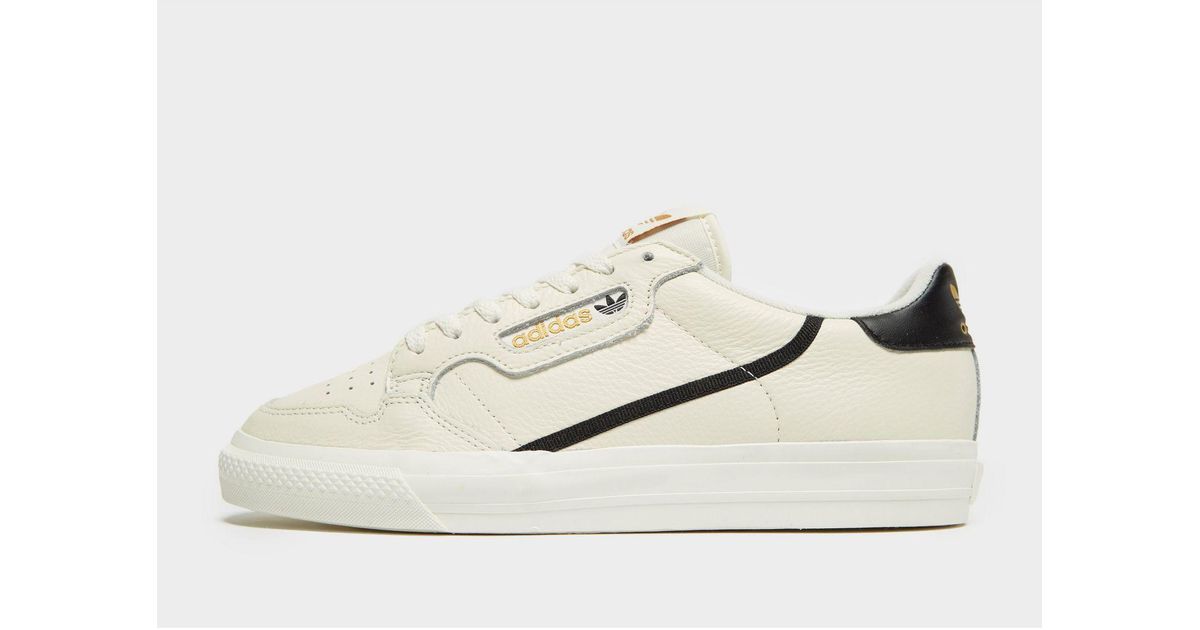adidas Originals Leather Continental 80 Vulc in White for Men - Lyst