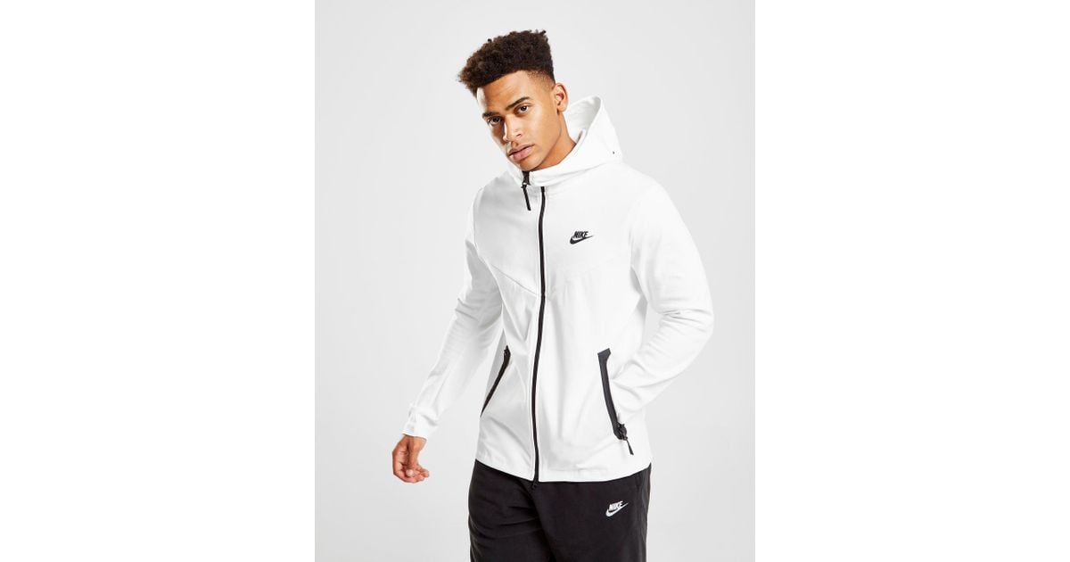 mens white nike hoodie
