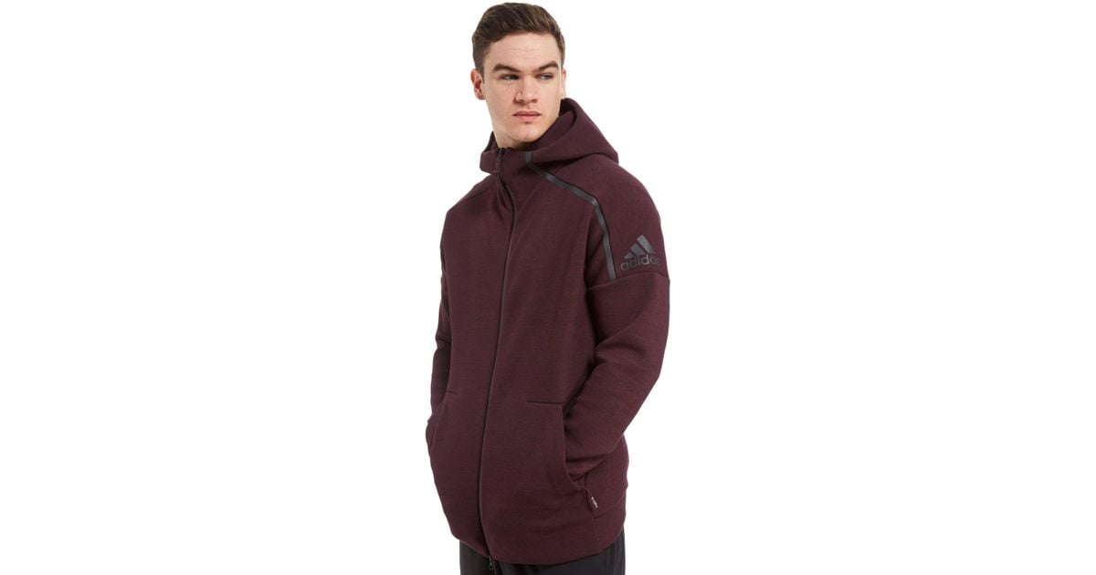 adidas zne storm heathered hoodie