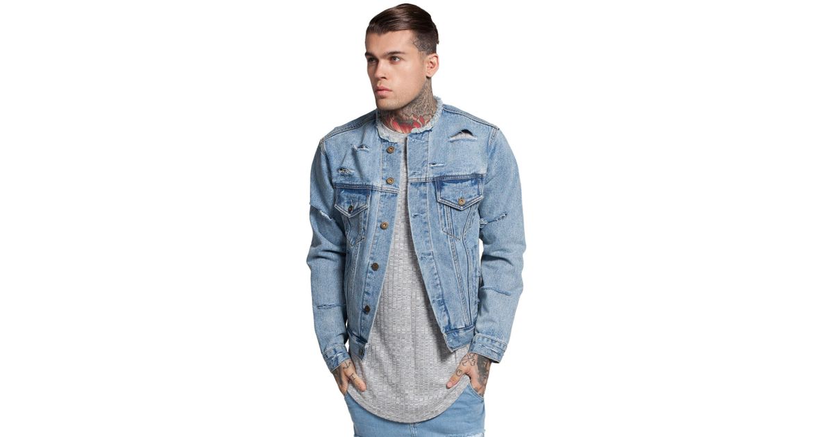 sik silk denim shirt