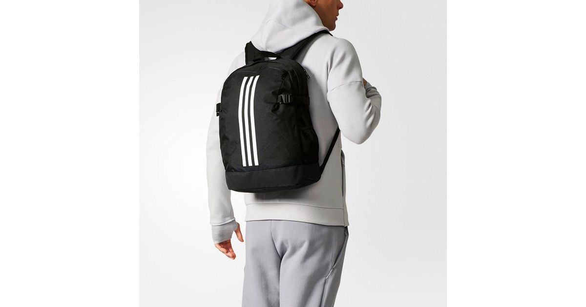 adidas 3 stripe power backpack